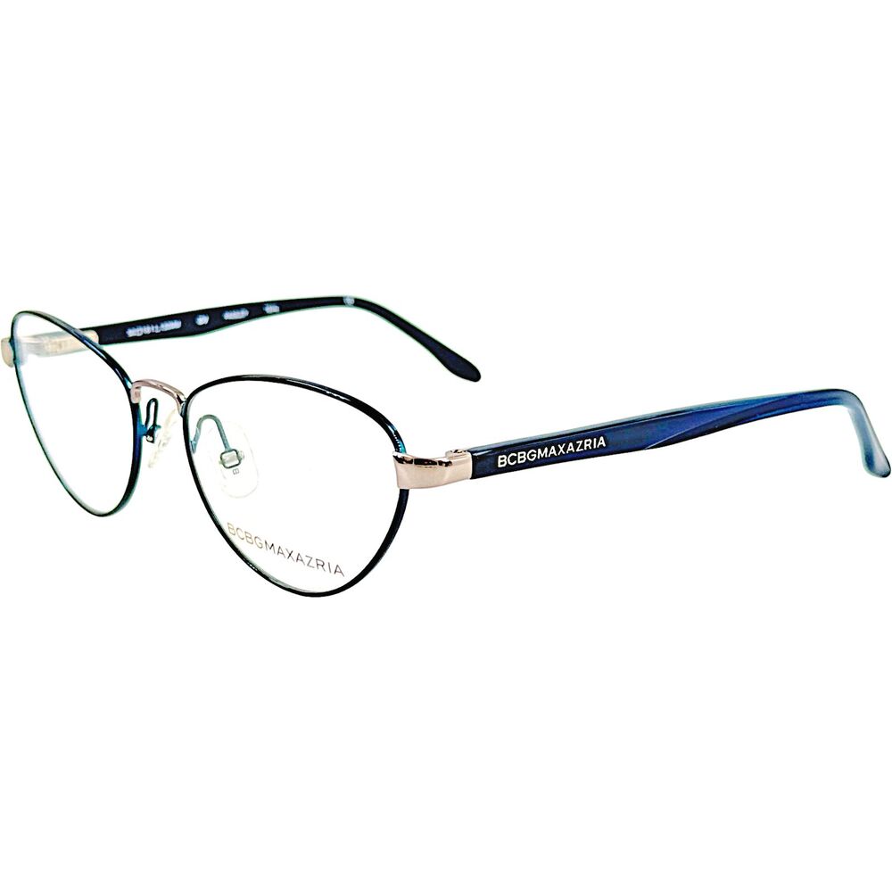 BCBG Maxazria Paisley Womens Metal Eyeglass Frame Teal 50-16